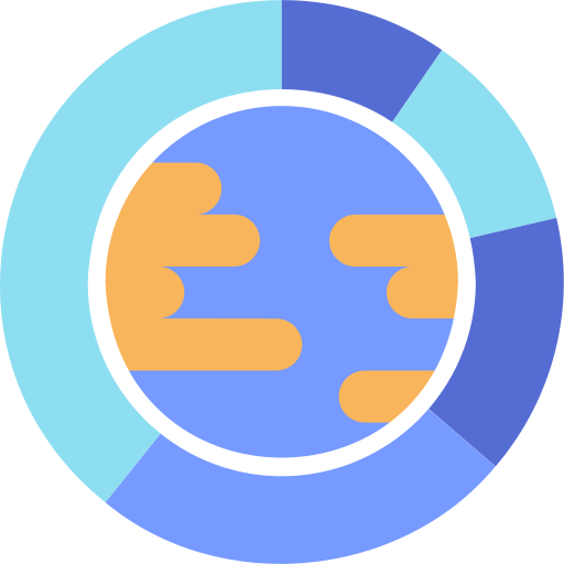 글로벌 마케팅 Generic Blue icon