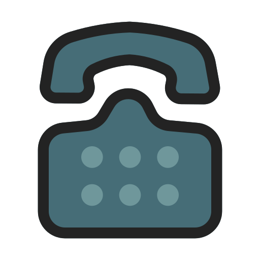 telefon Generic Outline Color icon