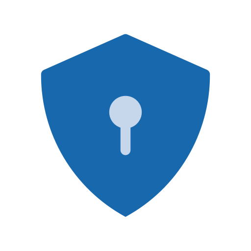 Secure Generic Blue icon