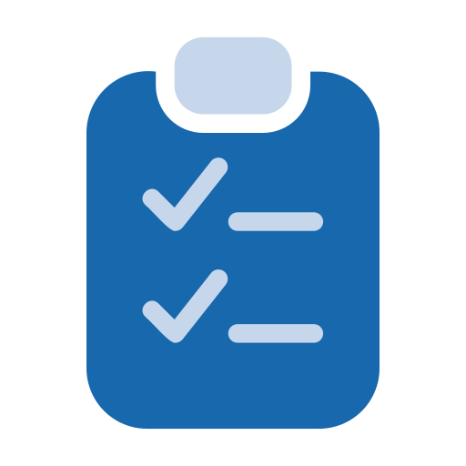 Task Generic Blue icon