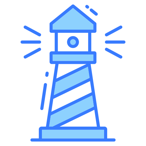 phare Generic Blue Icône