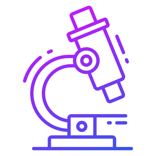 mikroskop Generic Gradient ikona