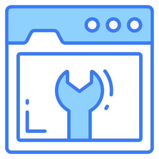 웹 브라우저 Generic Blue icon