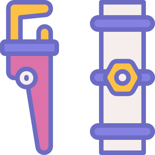 Трубный ключ Generic Outline Color иконка