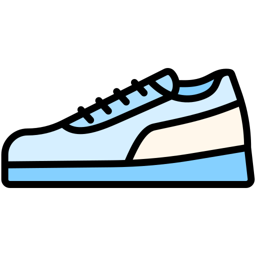 zapatilla de deporte Generic Outline Color icono