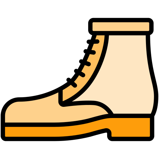 Boot Generic Outline Color icon