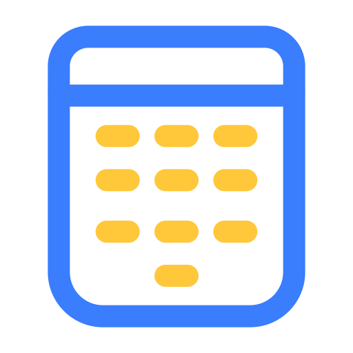 calcular Generic Outline Color icono