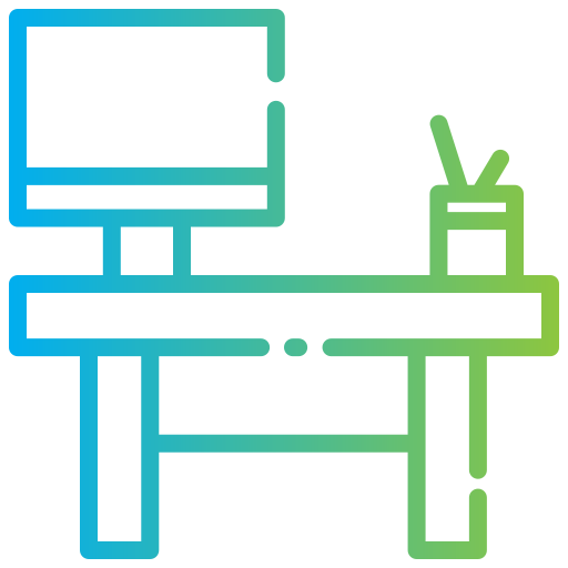 tafel ontwerp Generic Gradient icoon