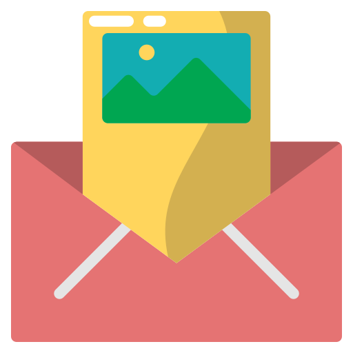 bandeja de entrada de correo Generic Flat icono