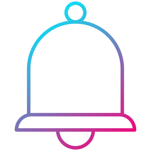 Bell Generic Gradient icon