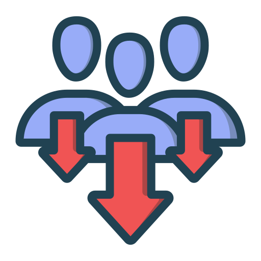 失業 Generic Outline Color icon