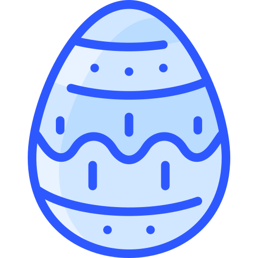 부활절 달걀 Vitaliy Gorbachev Blue icon