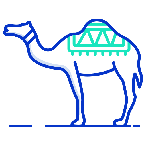 Camel Icongeek26 Outline Colour icon