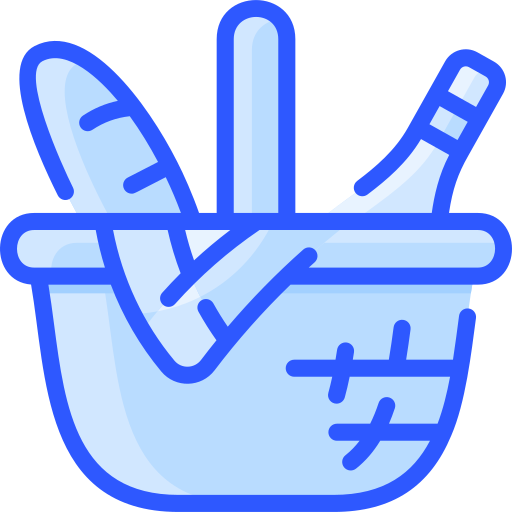 ピクニックバスケット Vitaliy Gorbachev Blue icon