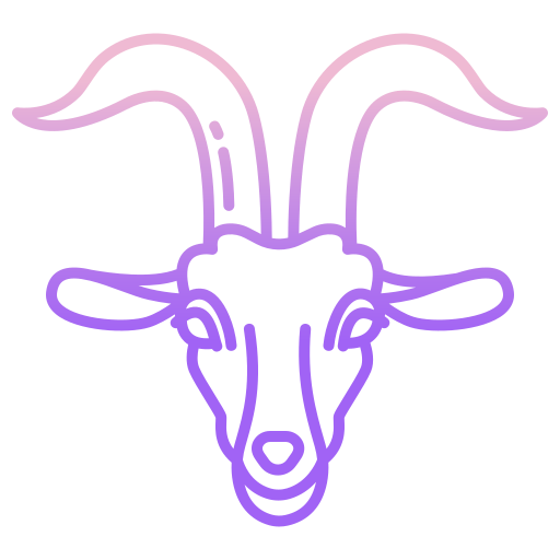 Goat Icongeek26 Outline Gradient icon