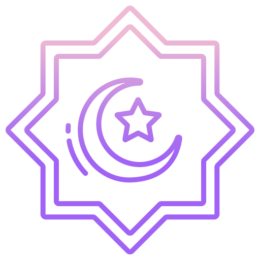 islam Icongeek26 Outline Gradient icono