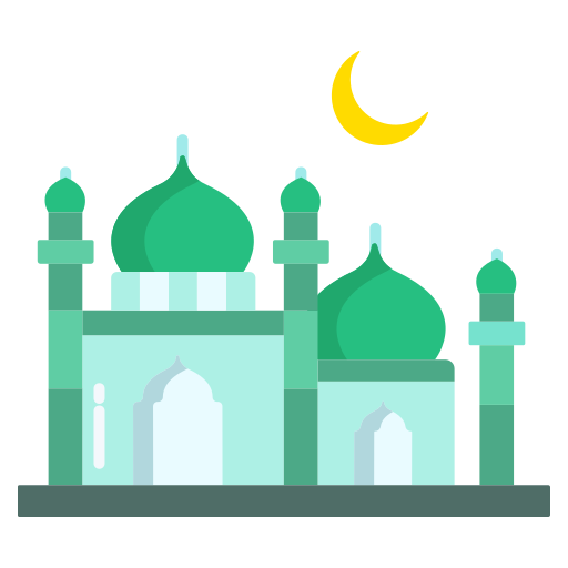 moskee Icongeek26 Flat icoon
