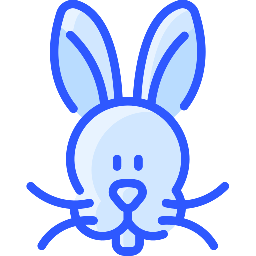 konijn Vitaliy Gorbachev Blue icoon