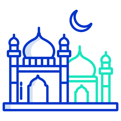 Мечеть Icongeek26 Outline Colour иконка