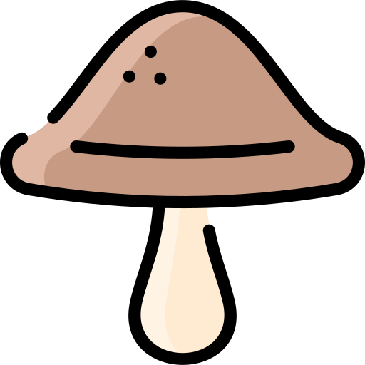 Mushroom Vitaliy Gorbachev Lineal Color icon