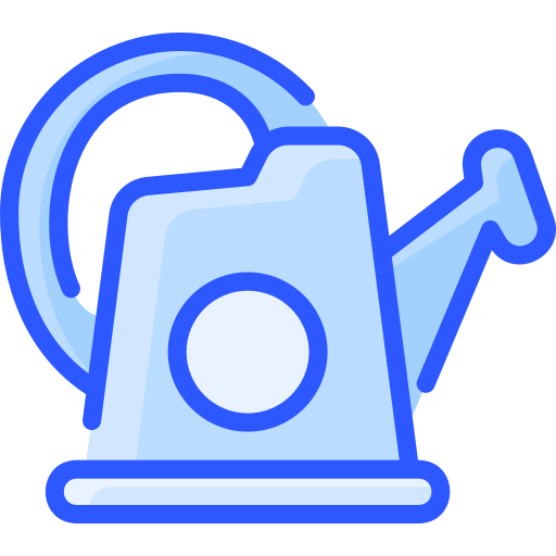 Watering can Vitaliy Gorbachev Blue icon