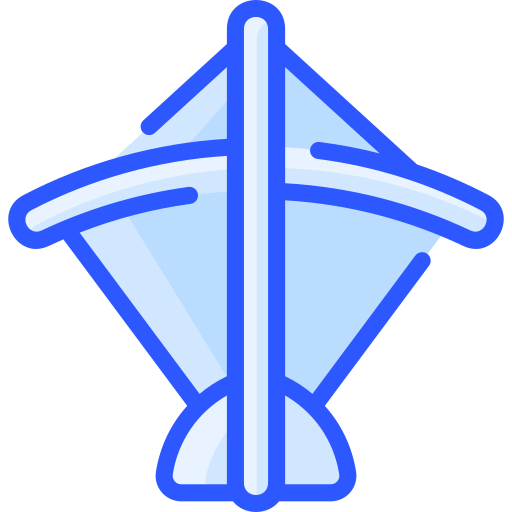 cerf-volant Vitaliy Gorbachev Blue Icône