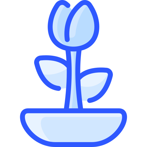 Flower Vitaliy Gorbachev Blue icon