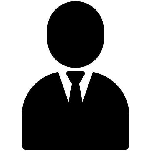 uomo d'affari Generic Glyph icona