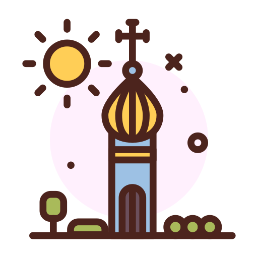torre Darius Dan Lineal Color icono