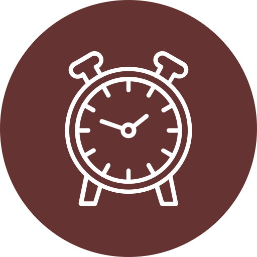알람 시계 Generic Circular icon