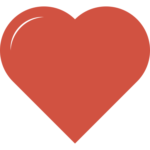Сердце Dinosoft Flat иконка