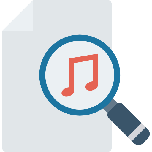 Music file Dinosoft Flat icon