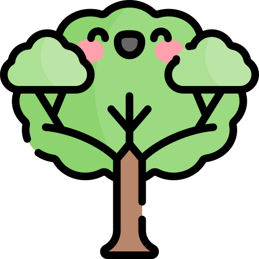 Elm Kawaii Lineal color icon