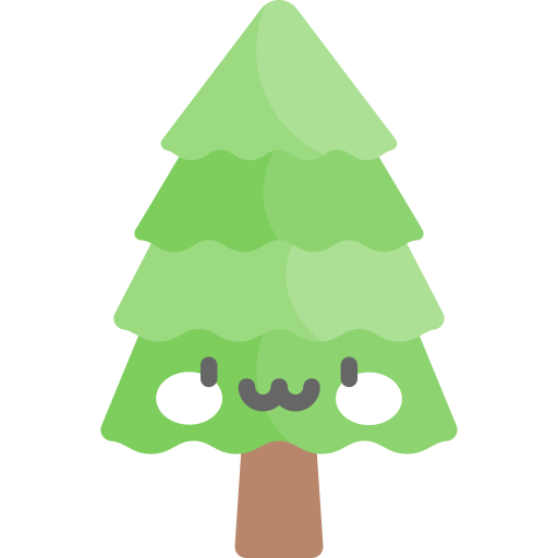 Spruce Kawaii Flat icon