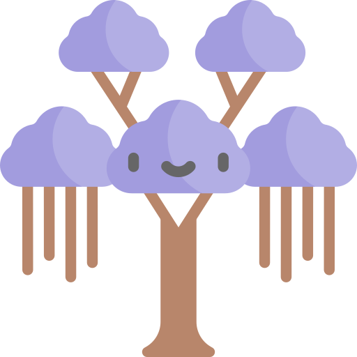 등나무 Kawaii Flat icon