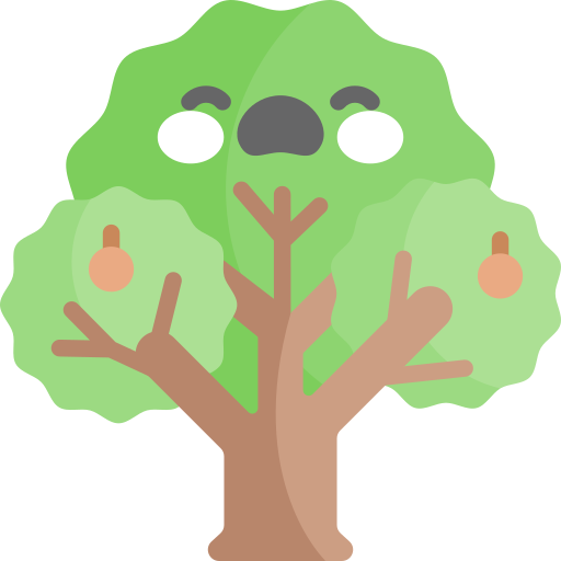 Walnut Kawaii Flat icon