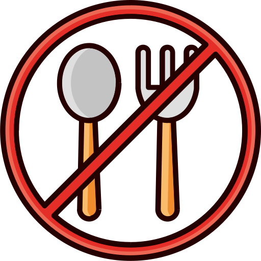 Fasting Generic Outline Color icon
