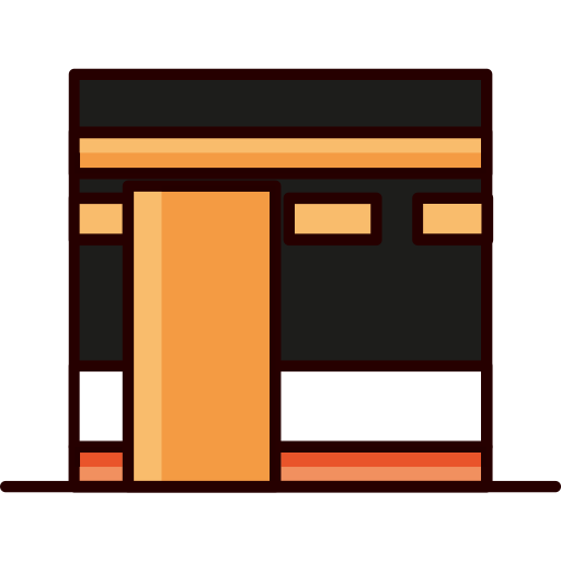 カーバ神殿 Generic Outline Color icon