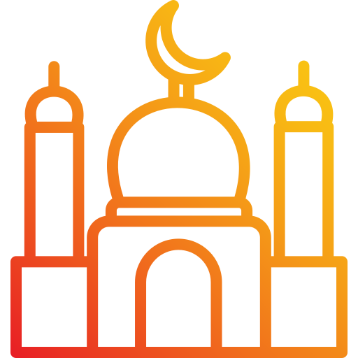 Mosque Generic Gradient icon