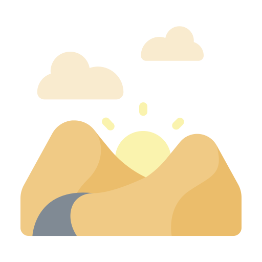 Desert Generic Flat icon