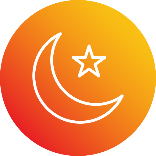 muslim Generic Flat Gradient icon