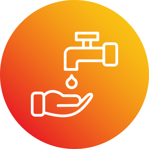 wudu Generic Flat Gradient icon