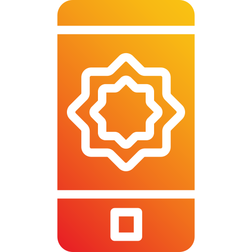 mobiel Generic Flat Gradient icoon
