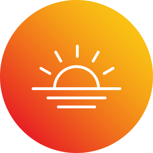 일몰 Generic Flat Gradient icon