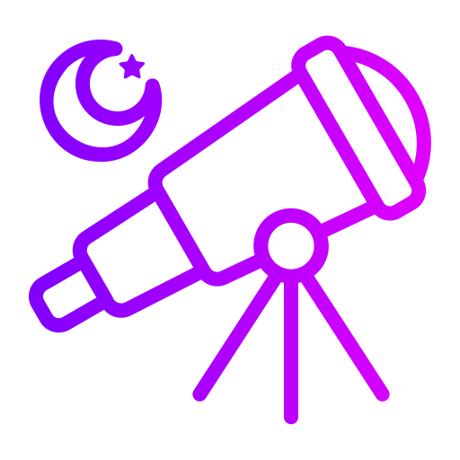 teleskop Generic Gradient ikona