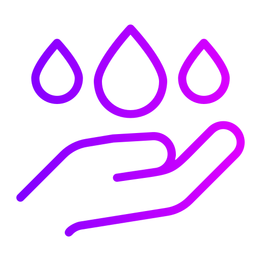 hand waschen Generic Gradient icon