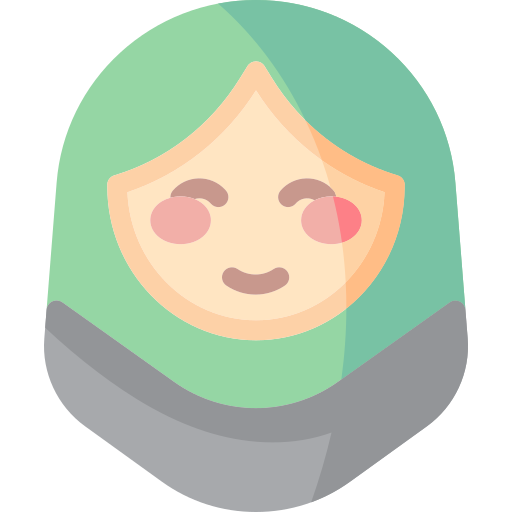 hijab Generic Flat icona