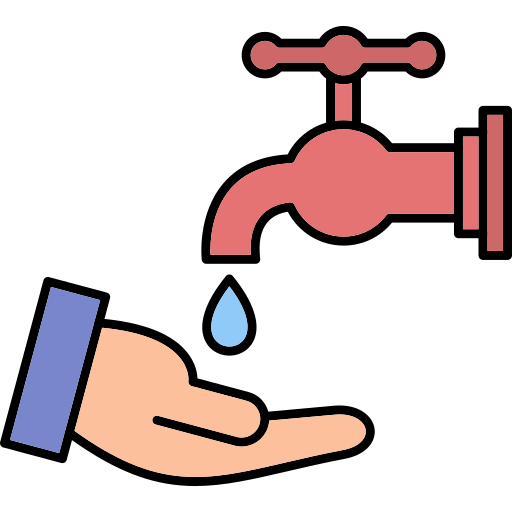 Ablution Generic Thin Outline Color icon