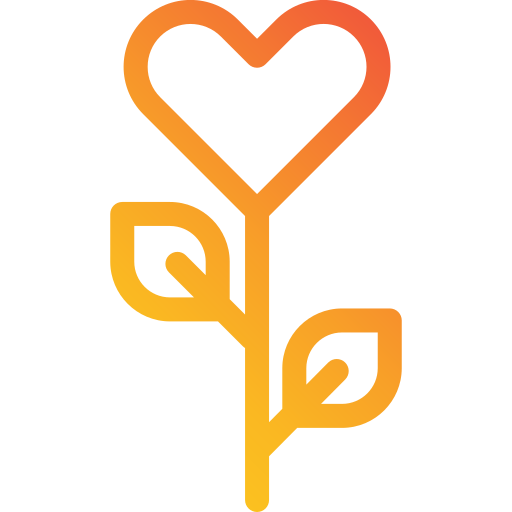 planta de amor Generic Gradient icono