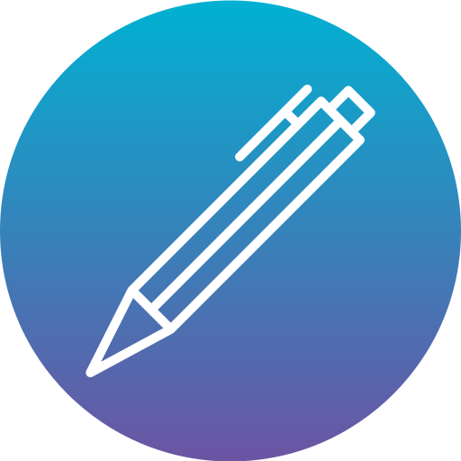 펜 Generic Flat Gradient icon